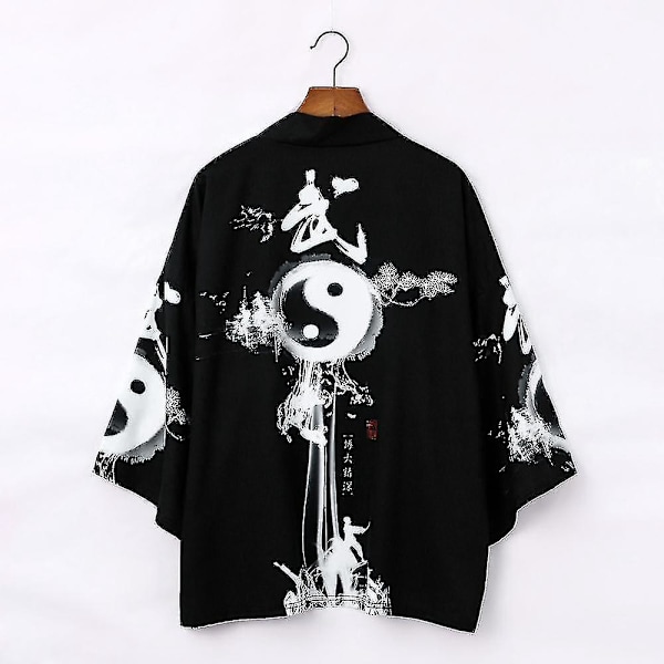 Samurai Kimono Streetwear Shirt - Size L