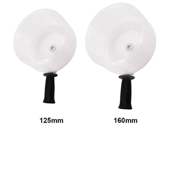 Universal med håndtak, installasjon av innfelte lamper, boredustdeksel, hullsag 160mm