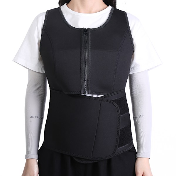 Nano Sølv Corset Body Shaping Vest Kvinder Talje Trainer Justerbar Stram CorsetXXL