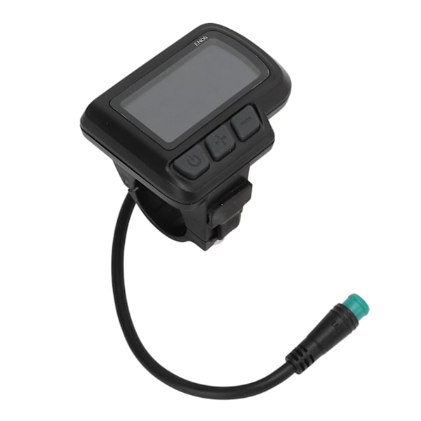 Sähköpyörän EN06 LCD-näyttömittari USB liitännän nopeusnäytöllä sähköpyörän maastopyöräskootterin vedenpitävälle liittimelle