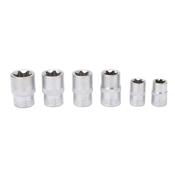 14-osainen E-tyyppinen Torx-tähtipäähylsysarja E4-E24 1/4\" 3/8\" 1/2\" -työkalusarja