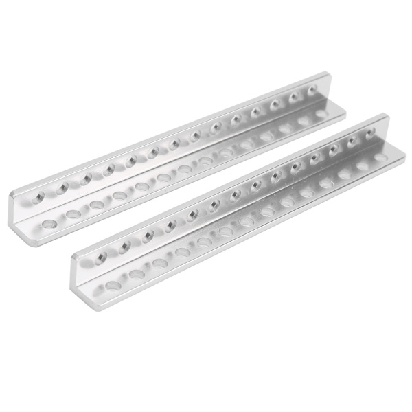 2 kpl Robotin alumiinipalkki, LS-muotoinen 14-reikäinen teollisuustarvikkeet 12 x 120 mm 3103-0014-0120