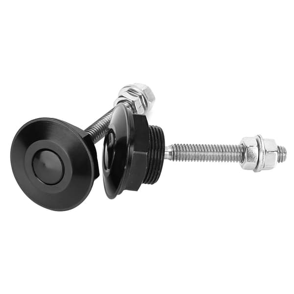 2st Universal Motorhuv Lås Snabbkoppling Tryckknapp Stötfångare Clip Lås 32mm/1.3in