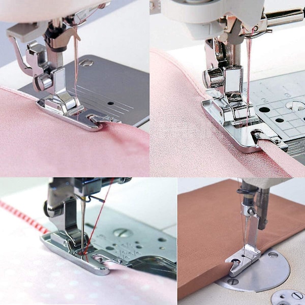 Kaitaleikkaussarja ompelukoneen paininjalka (3mm, 4mm ja 6mm) - 3 kappaletta