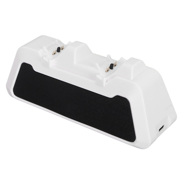 Dobbelt controller-ladestation til PS5 hurtigopladningsdockingstationoplader til PS5-controller med opladningsindikator