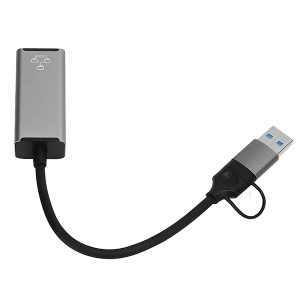 Gigabit Ethernet-adapter Professionel stabil USB-netværksinternetadapter til Windows