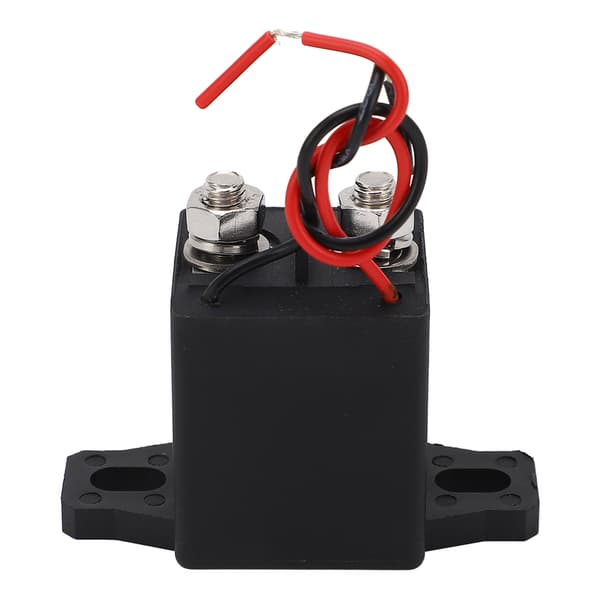 Starterrelæ Messingspole 2 Terminal Starter Solenoid Relæ Høj Belastningsstrøm til Bil 12V DC