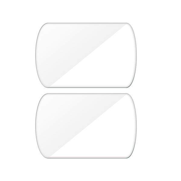 2 set härdat glas skärmskydd Repsäkert skyddsfilm för Dji Mavic Air 2 kameralins
