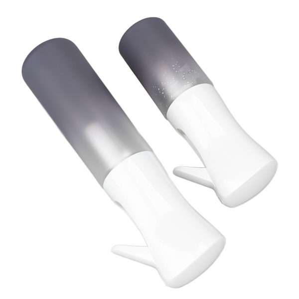 2-pack tom sprayflaska fin dimma påfyllningsbara spraybehållare för hårväxt 300ml 200ml gradientgrå