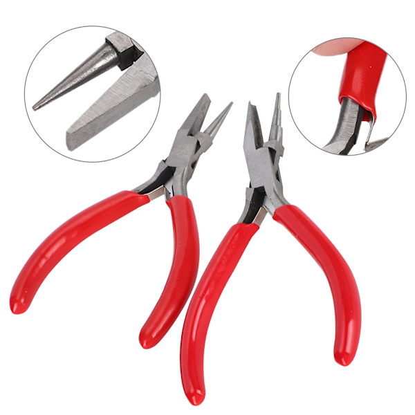 2 Styck Tång Smycken Tillverkning Tång Cutter Metall Mini Cutter Handgjorda hårdvaruverktyg