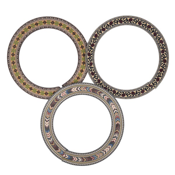 3st Guitar Sound Hole Inlay Klassiska akustiska gitarrer Musikinstrumenttillbehör