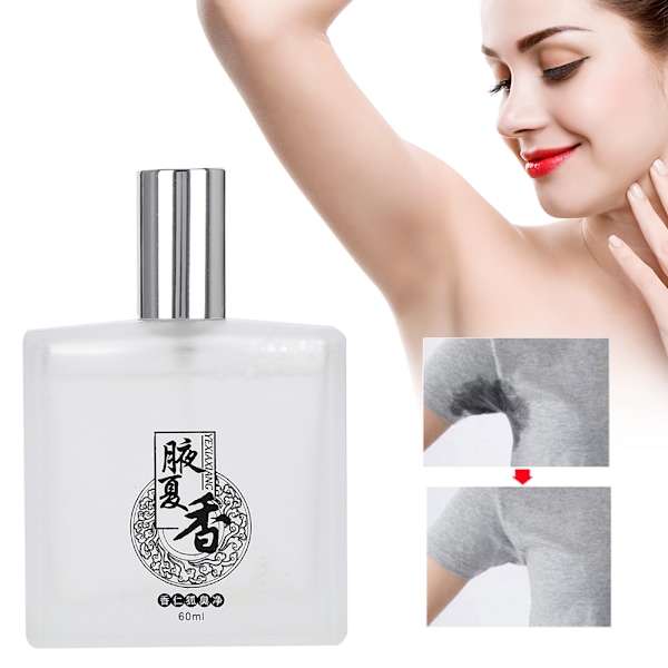 Hikoilun ja hien poistospray, antiperspirantti, kainaloiden deodorantti, nestemäinen suihke, 60 ml