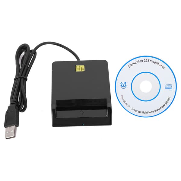 USB2.0 multifunksjonell smartkortleser for M2 / MS / Bank / ID / SIm-minne / CAC-kort