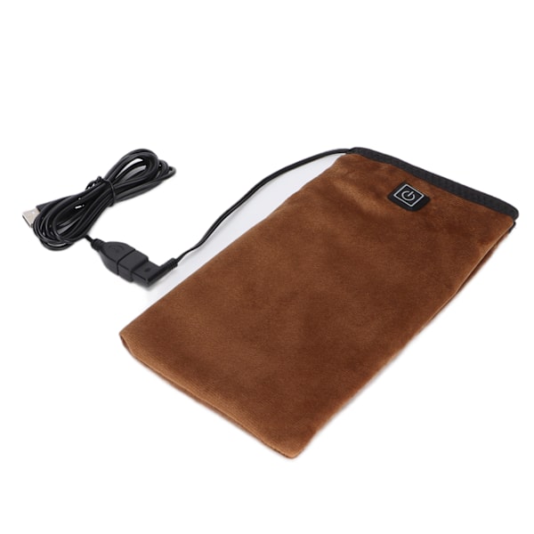Lämmitetty Beauty Hand Rukkaset USB 3 Asetukset Electric Lämmityskäsineet SPA Hand CareRuskea