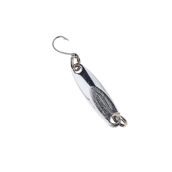 7 x Skeddrag Metall Paljetter Jigg Spinnbete Jigging Bete 2g Silver--