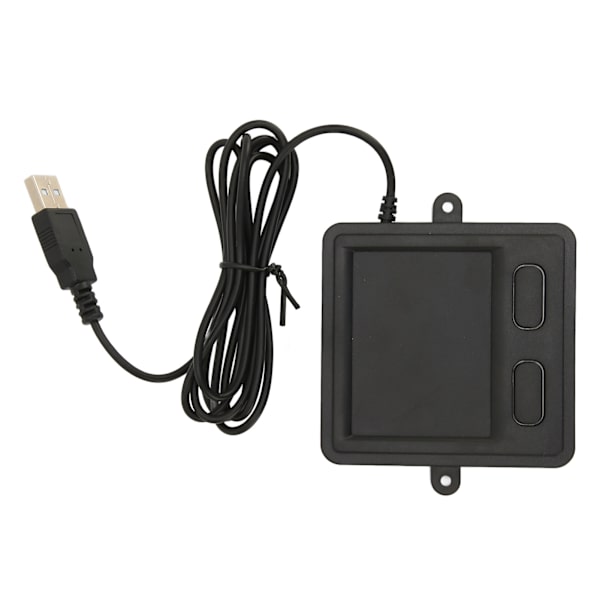 Kabelført USB Touchpad Multifunktionel høj følsomhed 2-knapsdesign Sort bærbar pegeplade til bærbar computer Desktop Hjemmekontor