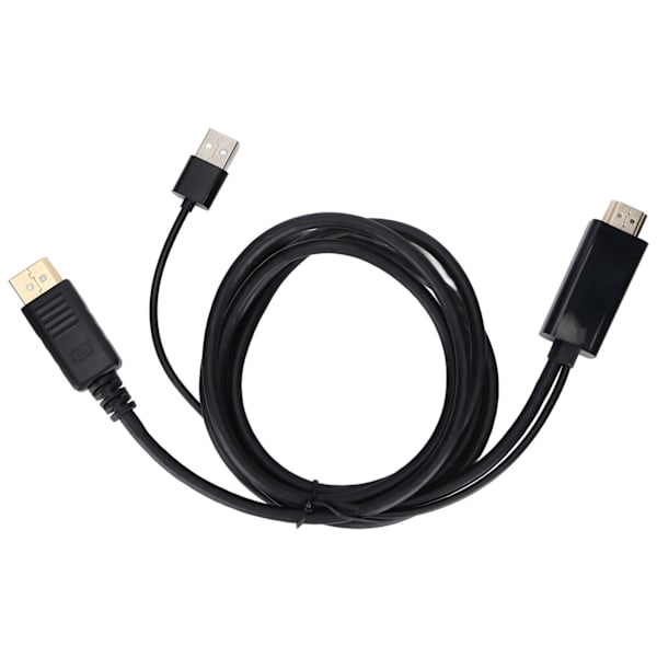 HD Multimedia Interface til Displayport Konverterkabel 4K Han til Hun Forlængeradapterkabel til PS4 PC