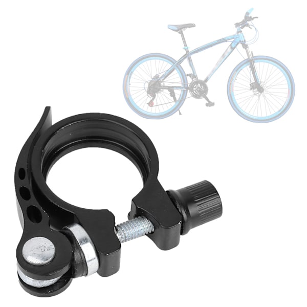 Snabbkoppling för landsvägscykelcykel i aluminiumlegering Sadelstolpe Sadelstolpsklämma (28,6 mm)