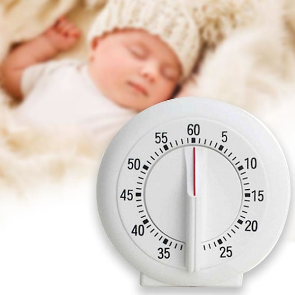 9 cm Lang Ring Køkken Timer - 60 Minutters Nedtælling