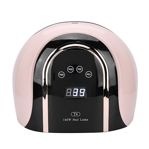 160W LED-nagellampa Snabbtorkande nagelgel Härdande ljus Manikyr Nagellim Torkmaskin EU-kontakt