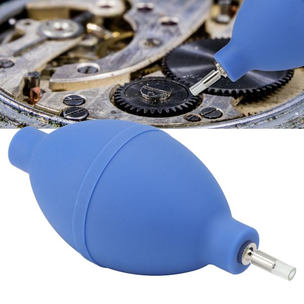 Gummi Mjuk rengöring Armbandsur Delar Rengöring Verktyg Damm Luftblåsare Pump Watch Tillbehör