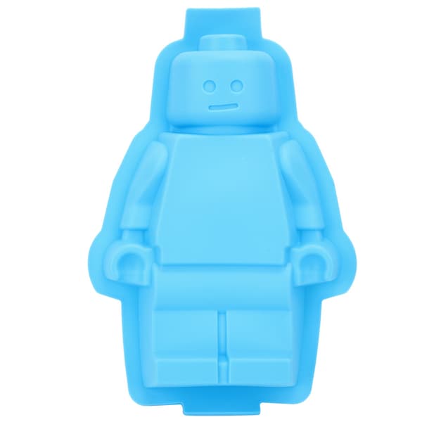 Robotformad silikonform Isbitsform Chokladfondant Tårtform DIY-verktyg