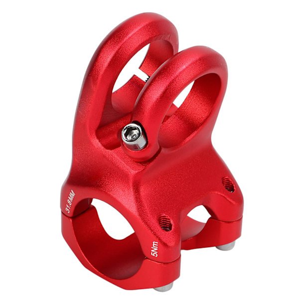 31,8 mm styrstamme 15 graders justering aluminiumlegering letvægts cykelstyr stam rød