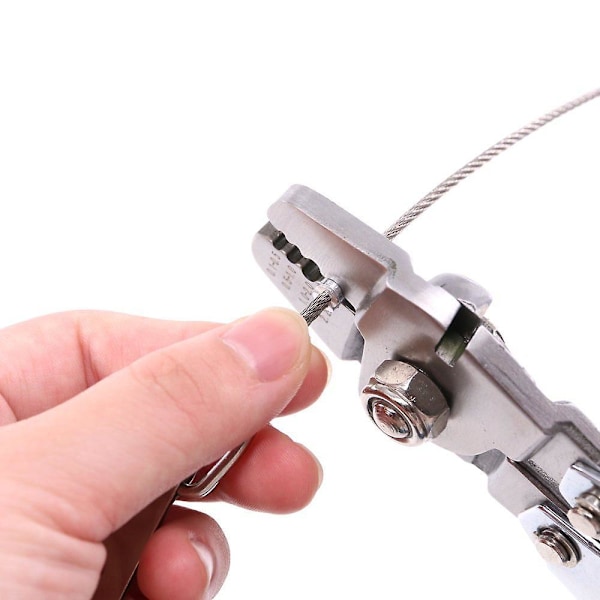 Trådrepklämtång för 3/64 5/64 1/16 Rostfritt Stål 304 Kabel