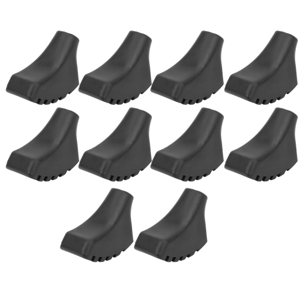 10 stk Walking Stick Pad PVC Vandrestang spids endebeskytter til udendørs vandreture