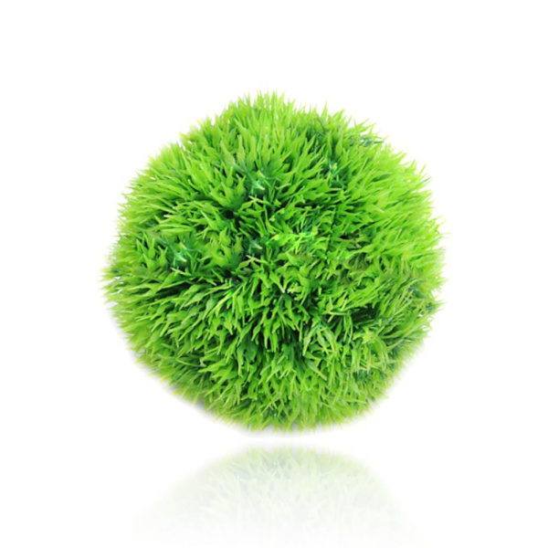 Aquarium Green Seaweed Balls - naturtrogna vattenogräs för akvarelldekoration
