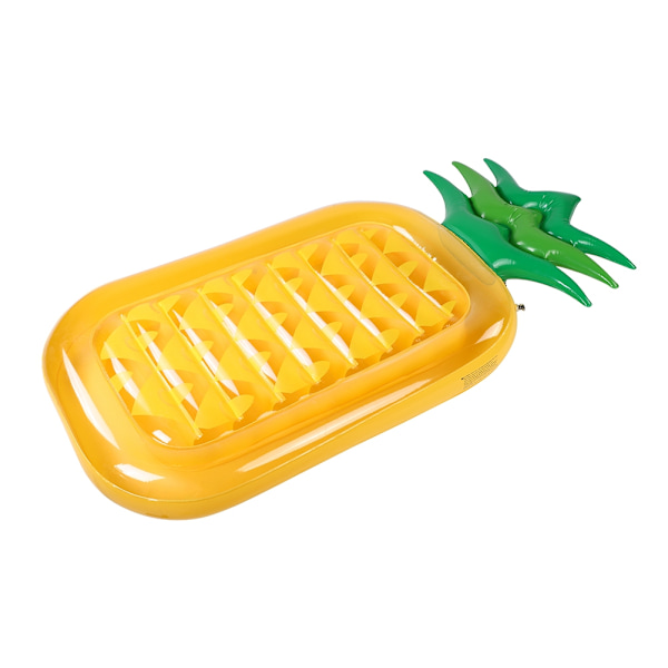 Miljøvenlig oppustelig ananas luftmadras flydende vandpude seng