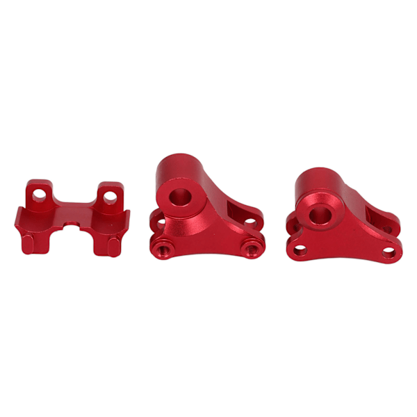 RC Bakre Gungbräda Aluminiumlegering Hög Hårdhet Hårt Slitstark Delikat 1/16 RC Bil Gungbräda Set för Traxxas E Revo VXL Röd