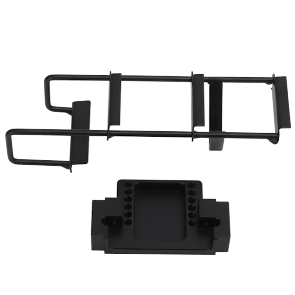 RC Klättring Bakre Stege RC Bil Mini Metall Dekorativ Stege Kit med Främre Balk för Tamiya 1/14 RC Traktor LastbilarSvart