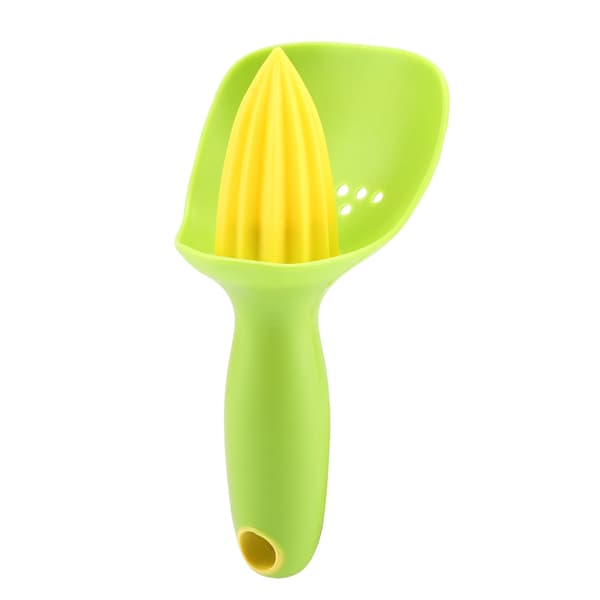 Ergonomisk Manuell Mini Sitronpresse for Lime Appelsin (Grønn)