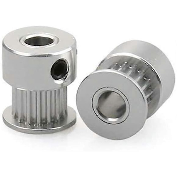 5 STK 2GT 20 Tænder 5mm Tandremshjul til 3D Printer