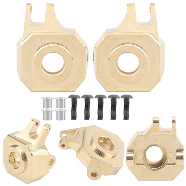 Messing Heavy Duty Styreknokkel Passer til 1/10 Axial SCX10 II 90046 90047 RC Bil
