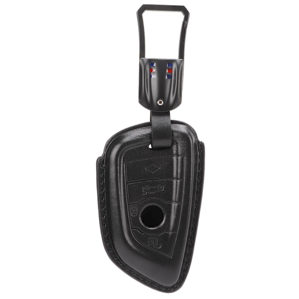 Läder 4 knappar smart bilnyckel fob cover fjärrkontrollskydd för X1 X2 X3 X5 X6 2 5 6 7 serie