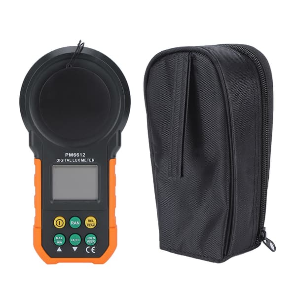 PM6612 Bærbart Højpræcisions Håndholdt Digital Luxmeter Illuminometer Testinstrument