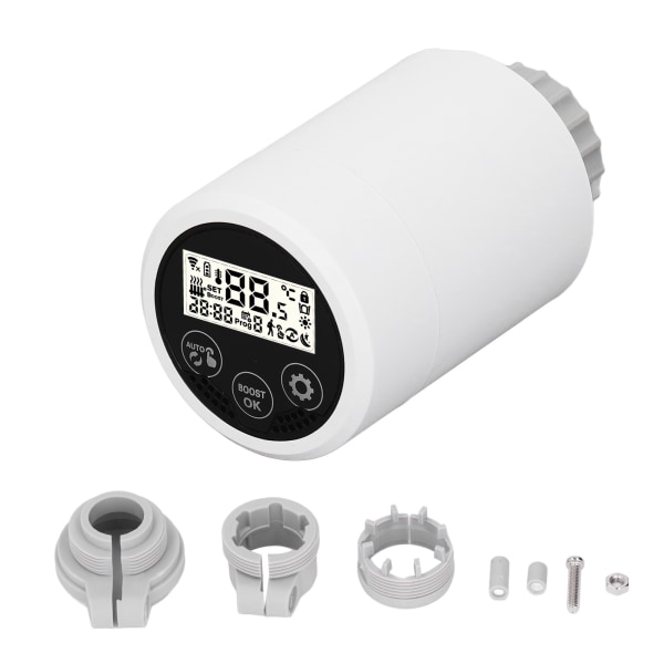 Smart radiatorventil Smart termostatventil Mobilappkontroll Zigbee radiatorkontroller-1 st