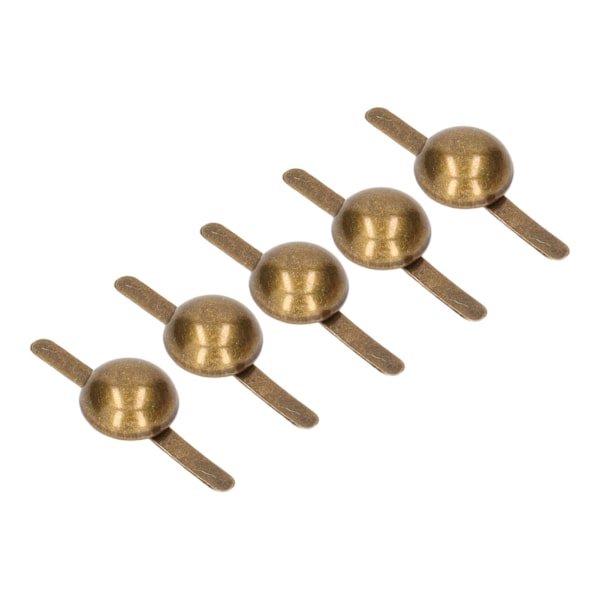 200 st dekorativa metallnitar, handgjorda, DIY, svampform, elektropläterad färg, spikhuvudsnitt för punkkläder, brons
