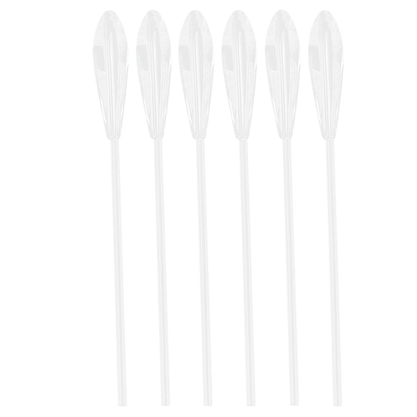 6 st akryl stora sjunkande flöten fisketillbehör miljövänlig transparent vit (10 g)