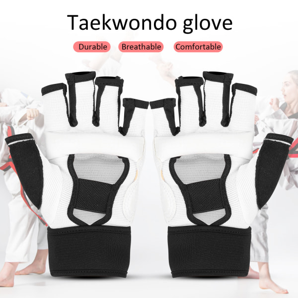 2st Taekwondo Handskar Vuxna Barn Handskydd Brottning Boxningshandskar TillbehörM