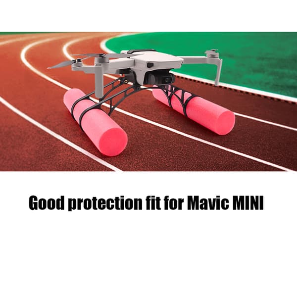 Dæmpende landingsstel træningsflydende sæt udskiftning passer til Mavic Mini Drone (rød sort)