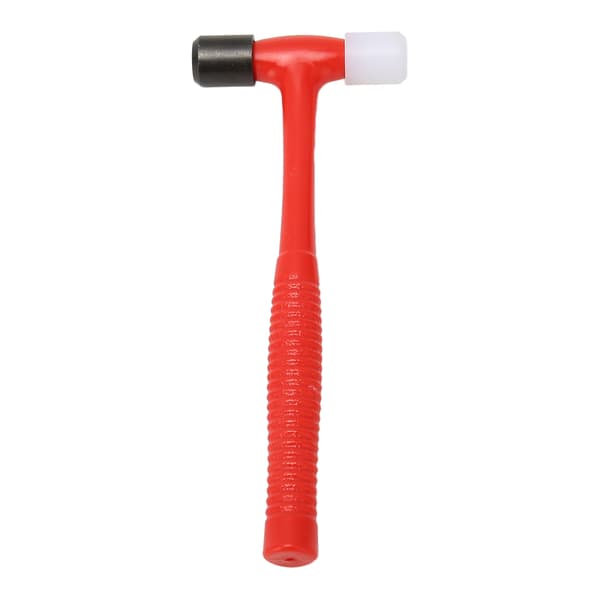 Plastik Dobbelthovedet Hammer Mini Blød Plastik Hammer til Smykker Ur Reparation