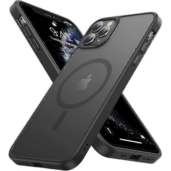 Magnetisk etui til iPhone 11 Pro - Kompatibel med MagSafe - Beskyttende stødsikkert cover - 5.8 - Sort