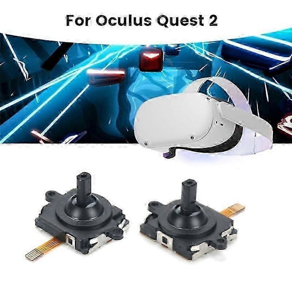 Spelkontroll Joystick Kompatibel med Quest 2 Demonteringsverktyg Set Tumgrepp Vänster/Höger Reparationskit