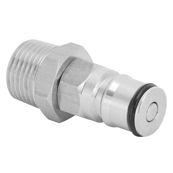 19/32-18 Kuglelåsstuds med 1/2in NPT udvendigt gevind Væske Kuglelåsstuds Adapter til Corny Keg