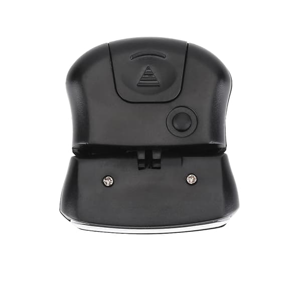5 LED Caps Clip Hodelykt Hatt Hodelykt For Utendørs Fiske Camping (Svart)