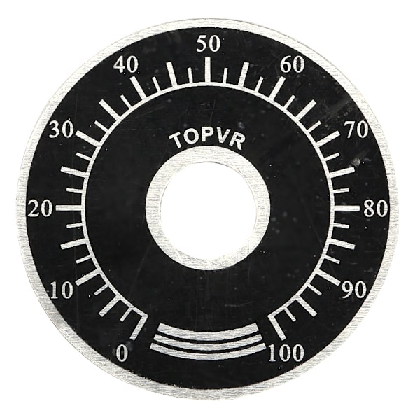 MF A03 Potensiometer Riflet Knapper Volumkontrollhette Digital Skive Skalaplate