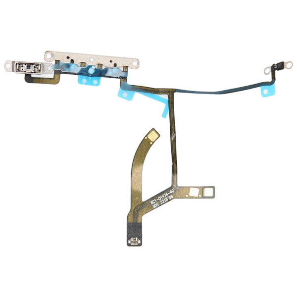 Volym Flex Kabel Ersättning med Metallfäste Förinstallerad Reparationsersättningsdel för IPhone XS MAX
